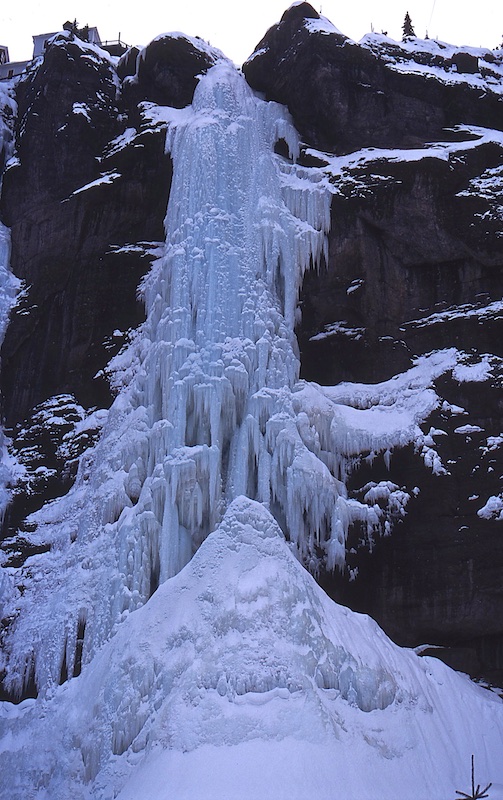 The Bridalveil fall, 130mt di storia del ghiaccio.